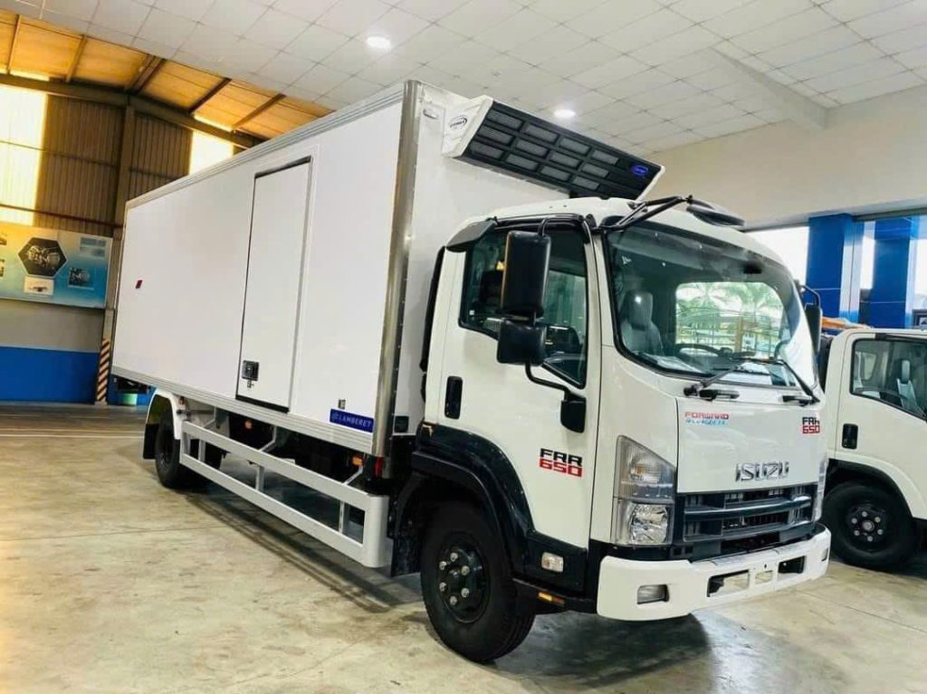 ISUZU FRR650 đông lạnh