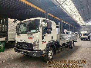 Xe ISUZU FSR700 thùng lửng 6.2 mét tải 8.2 tấn Cabin kép